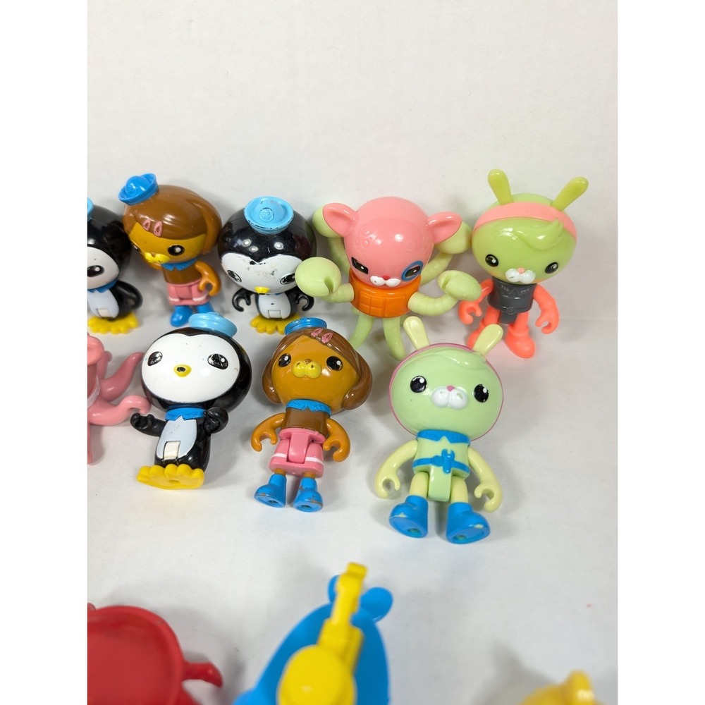 Octonauts 16 Figures and Accessory Lot Dashi Kwazii Peso Shellington Barnacles - Picture 7 of 7